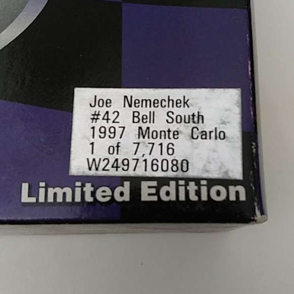 Action Racing Platinum Series 1997 1:24  Joe Nemechek #42 - Picture 9 of 11